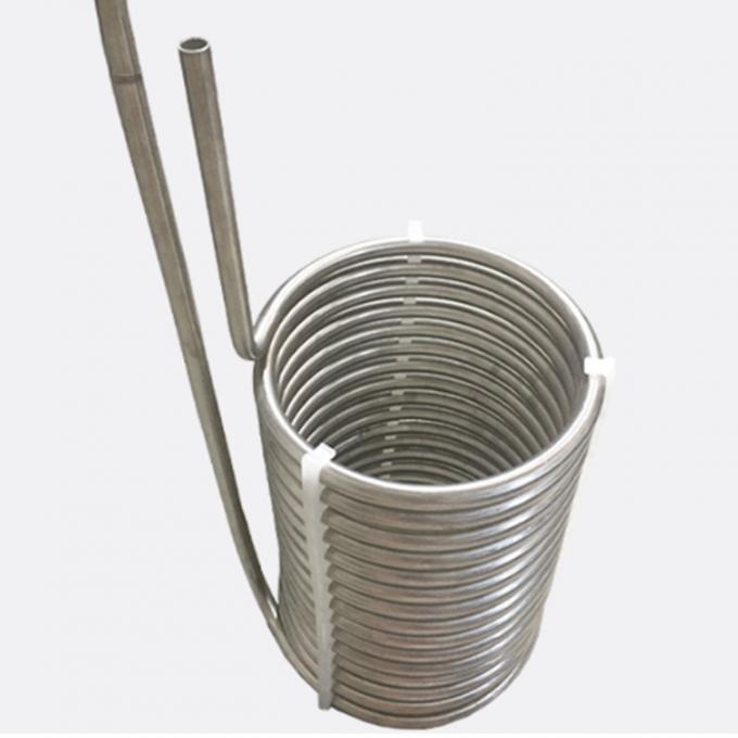 Titanium Tube Aquarium Evaporator Coil Type Heat Exchanger