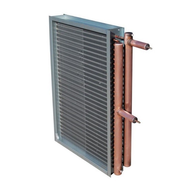GI 3/4HP Flat Tube Corrugated Fin Type Heat Exchanger