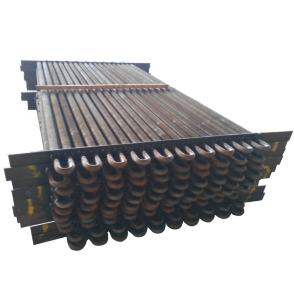 Extruded 30t/H Helical Serrated Copper Fin Tube Boiler Low Pressure