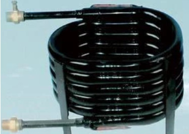 Anti-refrigerent Copper Coaxial Heat Exchanger For A/C Chiller Aquarium