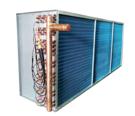 Copper Tube Copper Fin Type Heat Exchanger for Central Air Conditioner