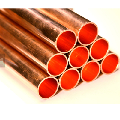 ISO9001 4mm Straight Ac Installation Copper Pipe 15m length