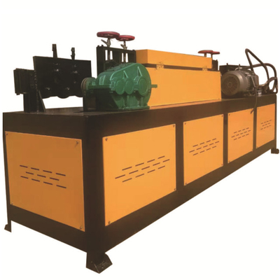 Traction Power 2.2kw Tube Straightening Machine For Coiled Steel Bars