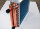 High Flexibility AC Heat Exchanger , Freezer Heat Exchanger Copper Tube Aluminum Fin