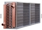 Compact Air Conditioner Heat Exchanger , Copper Tube Aluminum Fin Heat Exchanger
