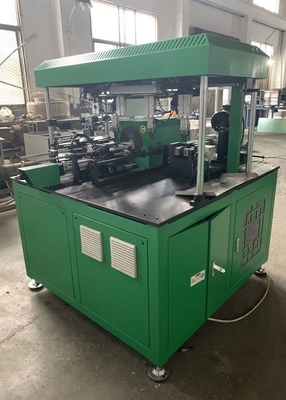 Automatic Swaging Tube Shrinking Machine , PLC Control Tube Reducer Machine