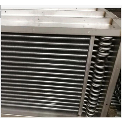 Machinery 1.3mm SS304 Fin Type Heat Exchanger For Water Cooler