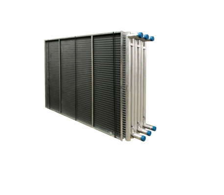 Copper Finned Aluminum Tube Heat Exchanger Customized Made Dimension