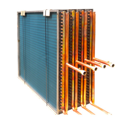 Copper Tube Copper Fin Type Heat Exchanger for Central Air Conditioner