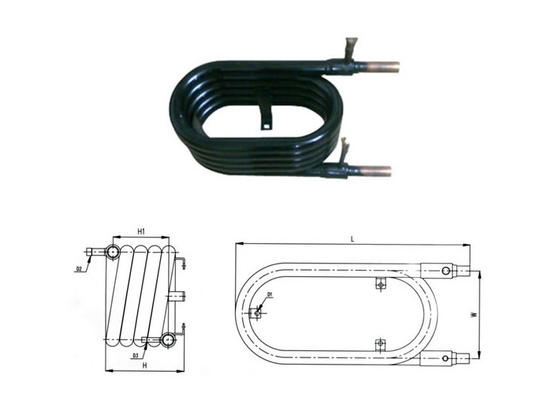 Air Cooled Chiller Coaxial Heat Exchanger -50~150℃ Working Temperature Range