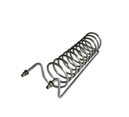 Coaxial Cooler Heat Exchanger , Refrigerator Heat Exchanger Spiral Twisting Construction