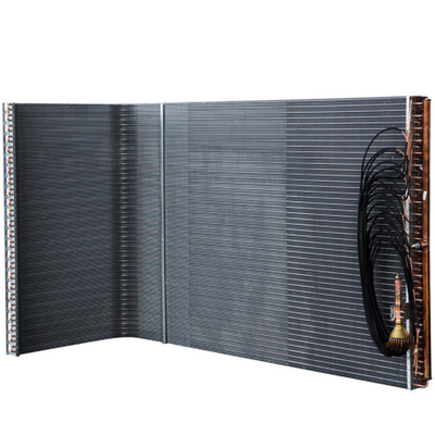 Folding Copper Tube Fin Type Condenser Coil Heat Exchanger