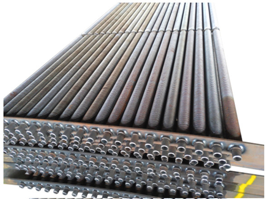 Gas Cooler Stainless Steel Spiral Fin Tube Heat Exchanger Industrial Boiler