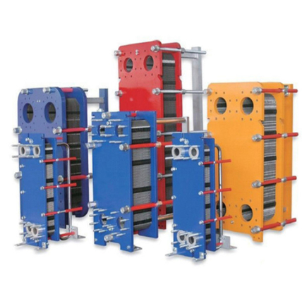 Flat SUS 306 Gasket Plate Heat Exchanger For Food Conceration