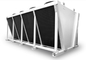 Vertical Evaporator V Type Air Cooled Dry Cooler  For Cold Storage