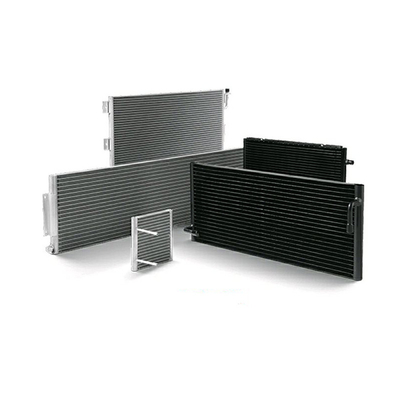 Titanium Louver Fins  Microchannel Condenser Coil AC380V