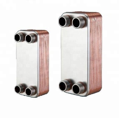 Stainless 304 Brazed Plate Heat Exchanger , Welded Plate And Frame Heat Exchanger