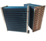 Compact Fin Type Heat Exchanger For Commercial / Industrial Refrigeration Equipment