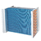 R134A Sandblasting Finned Type Heat Exchanger  Copper Louvered