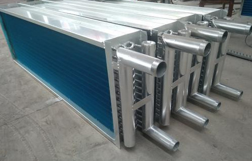 Multipurpose Fin Type Heat Exchanger Durable Galvanized Steel Core Housing