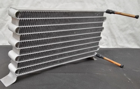 Copper Finned Tube Microchannel Heat Exchanger for Air Conditioner Products