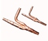 3/8”Branch Copper Pipe Heat Exchanger Components For Refrigeration
